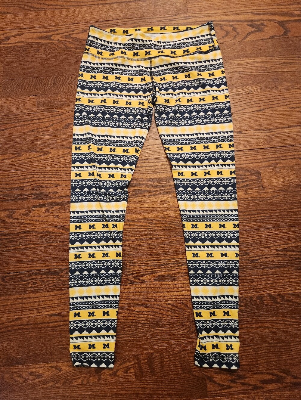 University Of Michigan League Collegiate Outfitters Leggings - Size Medium
